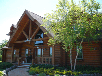 Elkhorn Log Home
